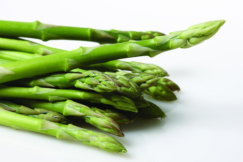 ​  Asparagus in spring