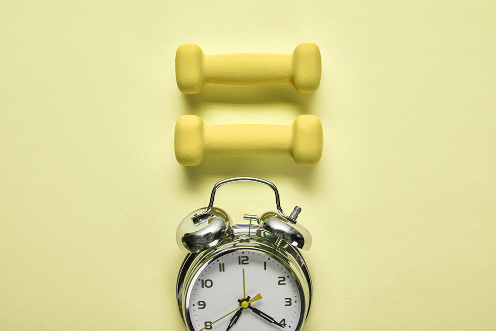 ​  Making exercise a priority