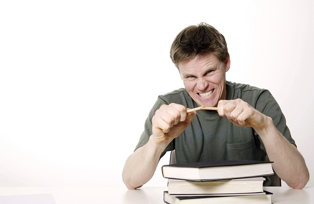 ​  Write down your anger