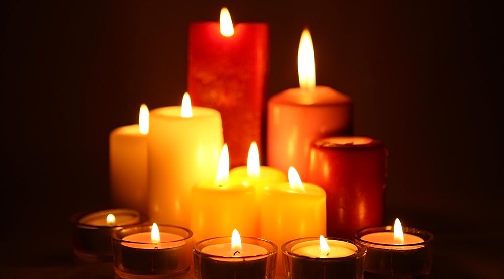 Burn candles and melt away stress