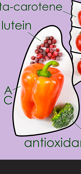 Foods for lung health