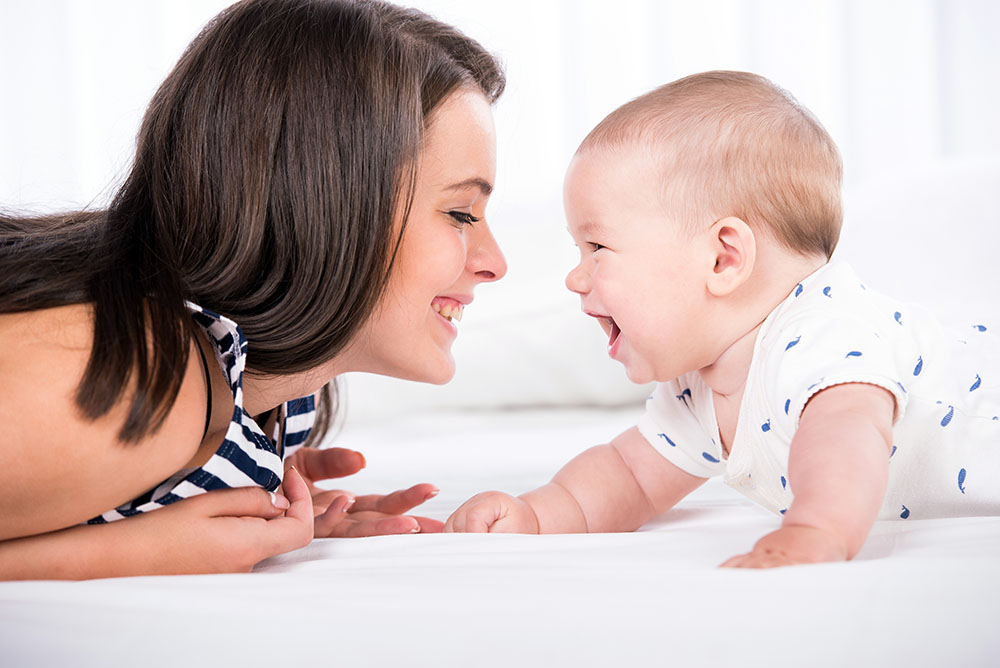 Mothers' and babies' brains 'more in tune' when mother is happy