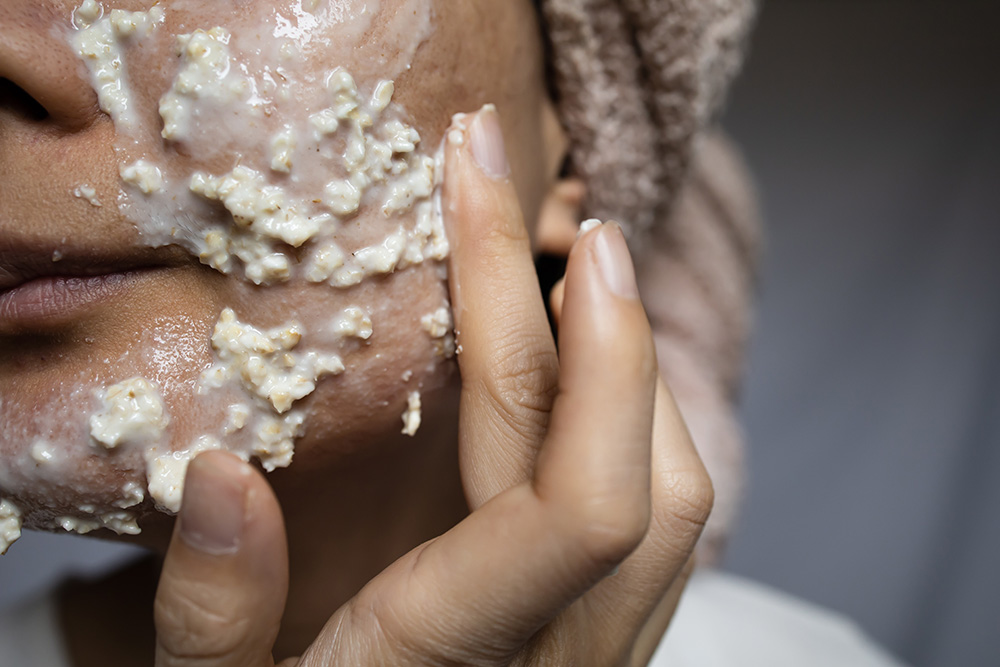 Oatmeal Mask for your skin