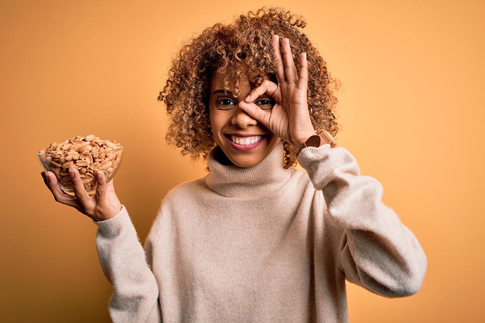 ​  Cacahuetes para bajar de peso