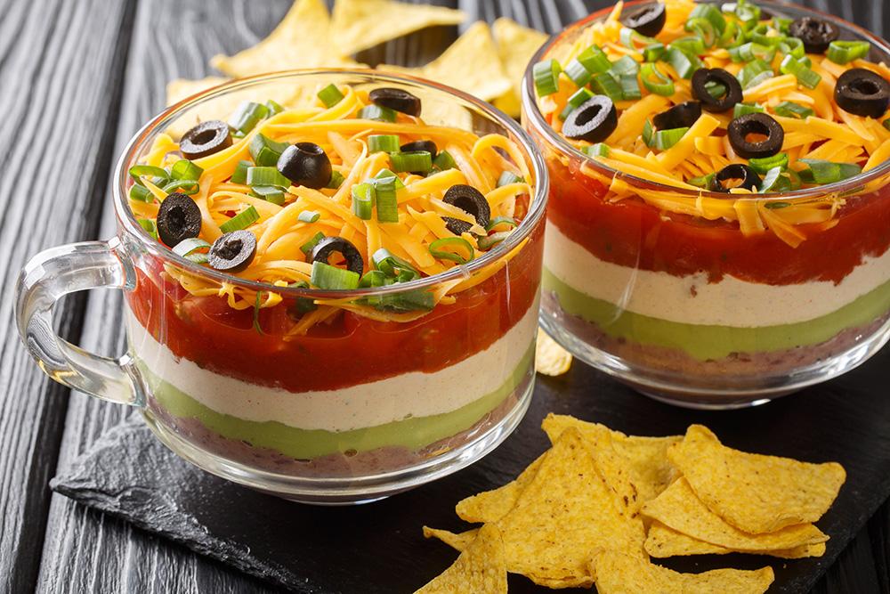‘Sort of healthy’ Seven-layer dip