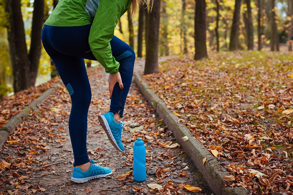 Take a brisk walk on a cool morning but warm up before!