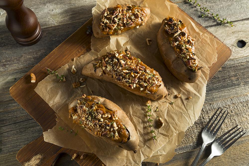 Twice Baked Sweet Potatoes 